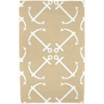 Simply Daisy 30" x 60" Anchor's Up Geometric Print Beach Towel