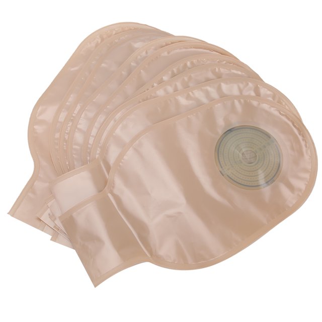 Anal Bag,10pcs One Piece System Drainable Bag Ostomy Bag Maximized Efficiency