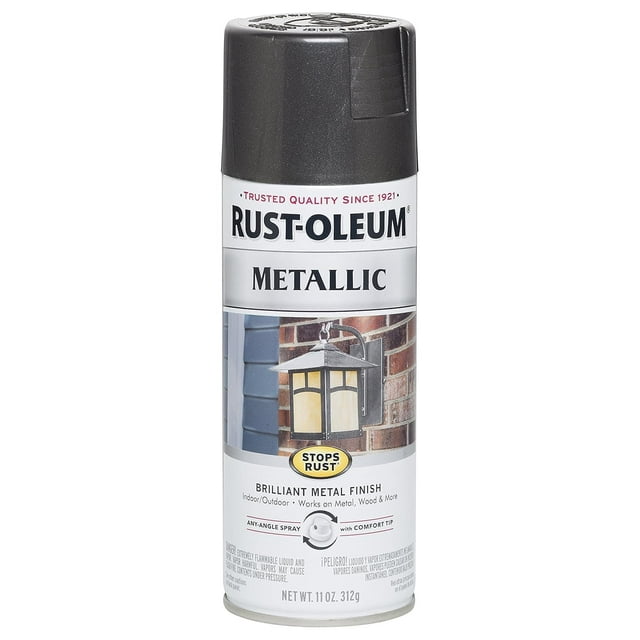 Pintura en aerosol Rust-Oleum 312ml Carbón metalizado