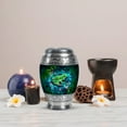 thumbnail image 5 of MUKTIVE Frog Memorial Urn for Ashes for Women, Small Keepsake Green Urns for Adult Male, Burial Urns for Human Ashes, Leaves Cremation Urn for Father, 3 Inch, 5 of 7