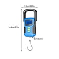 thumbnail image 4 of Speravity Báscula electrónica para equipaje, equipo de medición de peso preciso, función de regla, pantalla LCD, herramienta de medición de báscula Medidores de medidas dimensionales Speravity TO009550-00, 4 of 6