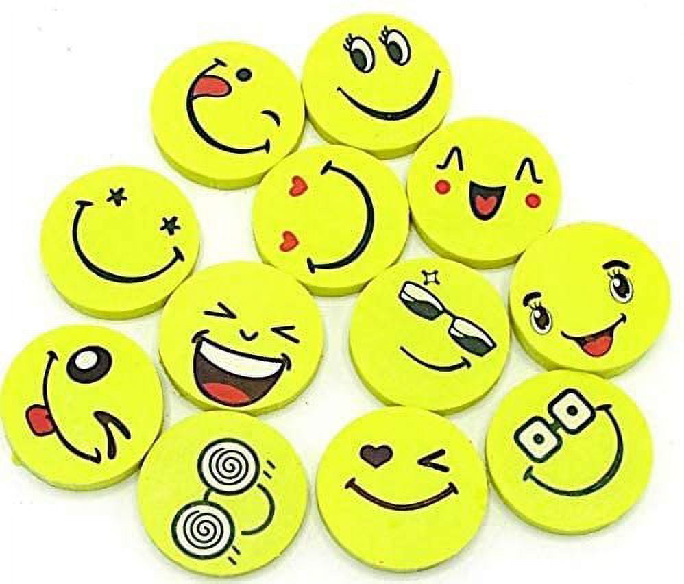 Emoji Digital Mini Erasers Clip Art by Talking with Rebecca