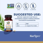 MaryRuths Digestive Enzymes Advanced Complex, Dietary Supplement, Adults, 60 Capsules