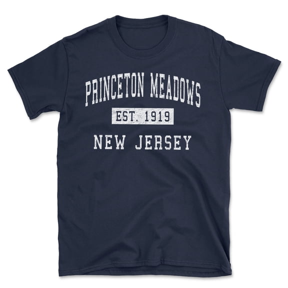 Princeton Meadows New Jersey Classic Established Men's Cotton T-Shirt