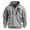 Gray, variant on Mens Long Sleeve Hooded Jacket, Regular Fit, Solid Color, Windproof Fabric, Suitable for Summer Outdoor Adventures and Hiking