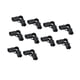 thumbnail image 4 of 10 conectores de tubo resistentes, profesionales, negros, diámetro de 25 mm Estilo A de 3 vías, 4 of 9