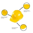 thumbnail image 4 of Casco de construcción Super Z Outlet de plástico amarillo x12, 4 of 7