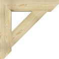 thumbnail image 3 of Ekena Millwork 6"W x 32"D x 32"H Traditional Slat Rough Sawn Bracket, Douglas Fir, 3 of 4