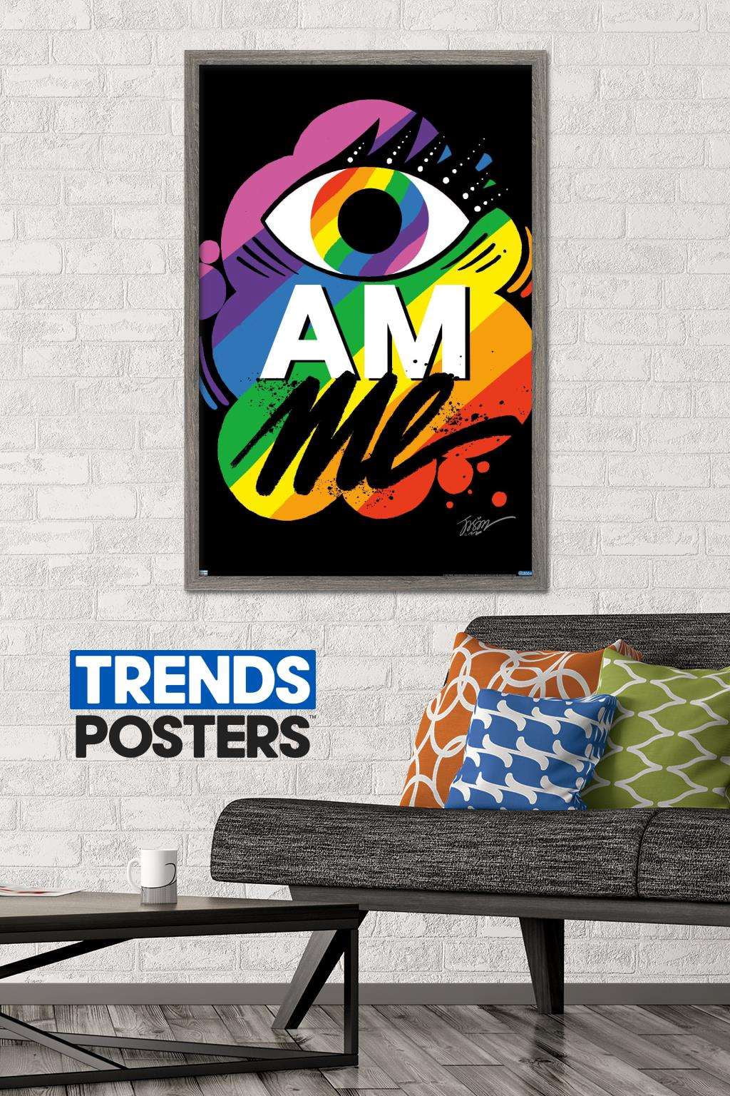 Jason Naylor - Eye Am Me Wall Poster, 22.375" x 34", Framed
