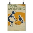 thumbnail image 2 of Print: Sand Modeling For Younger Children--Wpa Recreation Project, Dist, 2 of 4