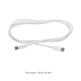 thumbnail image 3 of Miangastore Câbles de Chargeur de Téléphone Cuivre Blanc 2 Pcs 39.4 Po, 3 of 9