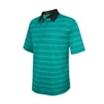 thumbnail image 1 of Monterey Club Men's Evans Stripe Texture Golf Polo Shirt #3623, 1 of 2