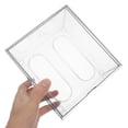 thumbnail image 4 of 2 cajones pequeños apilables transparentes de acrílico para baño, organizador de maquillaje, contenedores de almacenamiento para tocador, debajo del fregadero, gabinetes de cocina y despensa, 4 of 8