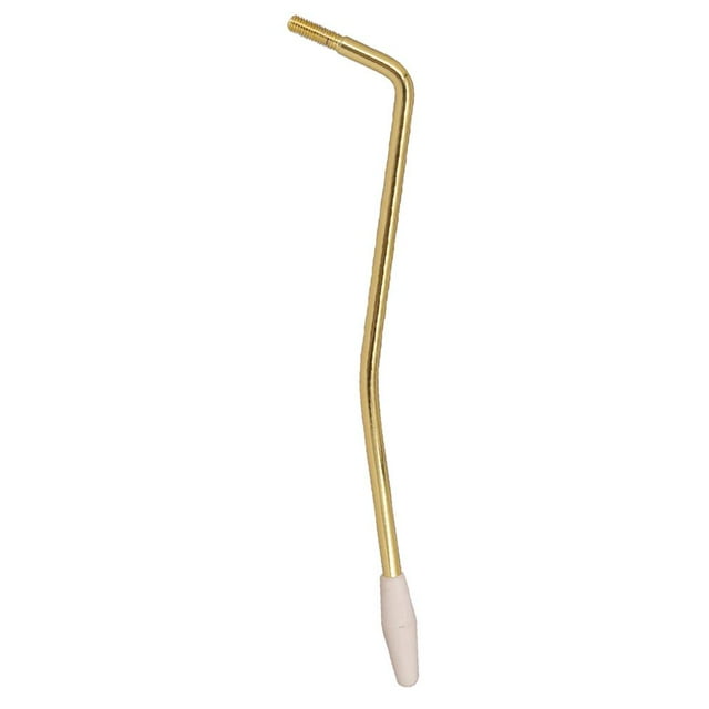 Zitterndolo Whammy Barra de Guitarra Hugo Brazo único Zitternd Oro con mango blanco