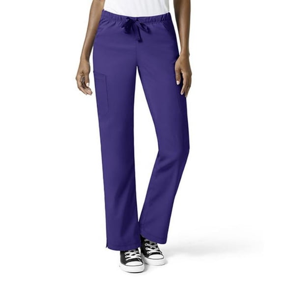 Women's Full Elastic Straight Leg Scrub Pant