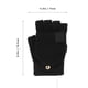 thumbnail image 3 of ColoMX 1 par guantes USB calentados calentadores calientes calentadores de mano de mano guantes para invierno (negro), 3 of 7