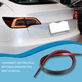 thumbnail image 3 of 1.2M Universal Roof Spoiler Carbon Fiber Tail Wing Spoiler Rear Trunk Spoiler for, 3 of 8