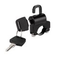 thumbnail image 1 of Cerradura de Seguridad para Casco de Motocicleta aleación de Aluminio de Alta Dureza Resistencia a la Intemperie y a los Arañazos 2 Llaves Adecuadas para la Mayoría de ANGGREK Otros, 1 of 8
