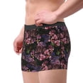 thumbnail image 2 of Pofeuu Orchids Flowers Print Men’s Boxer Briefs, Moisture-Wicking Underwear, Regular,Trunk-Medium, 2 of 5
