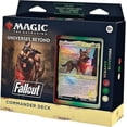 thumbnail image 2 of Magic: The Gathering Fallout Commander Deck - Scrappy Survivors (100-Card Deck, 2-Card Collector Booster Sample Pack + Accessories)..., 2 of 2