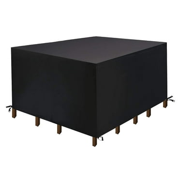 Waterproof Outdoor Square Patio Table Chair Sofa Set Cover, 50"L x 50"W x 29"H