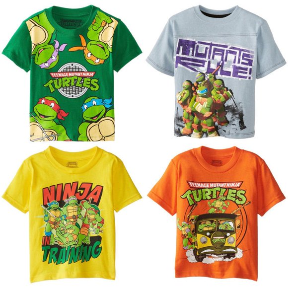 Summer Boys T-shirt  Girl Kids  Teenage Mutant Ninja Turtles TMNT Children