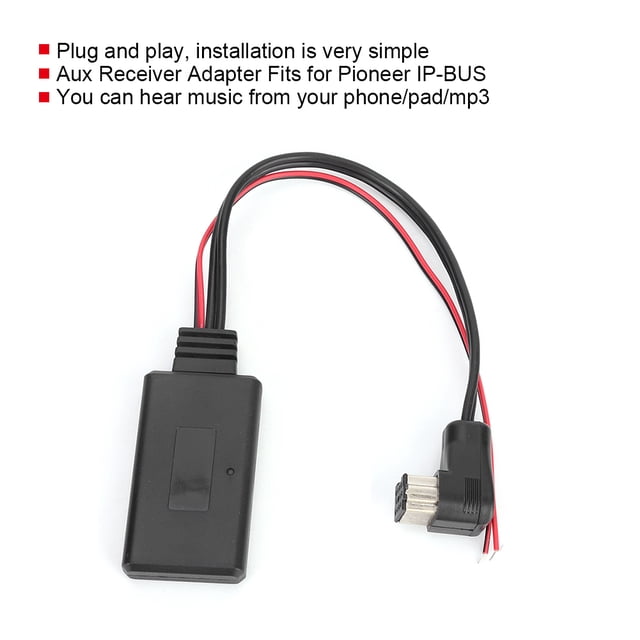 Adaptateur Récepteur Audio de Voiture Compatible avec 4.1+ EDR Compatible avec BUS IP