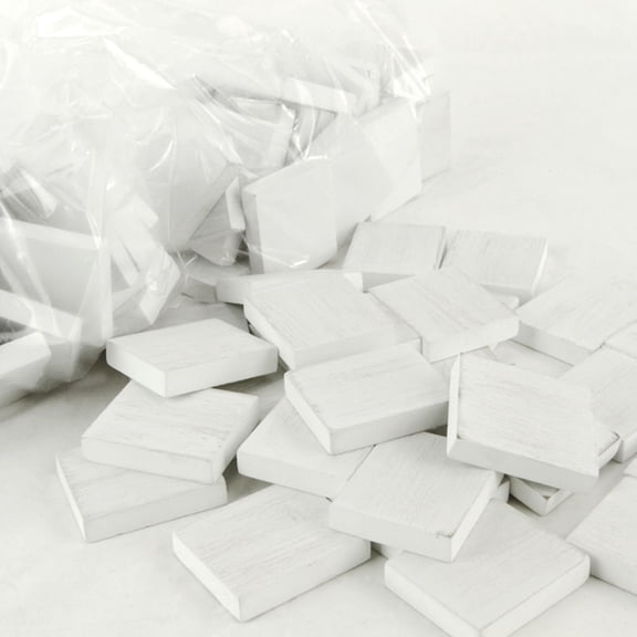 Blank Letter Tiles, Set of 30