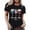 Black, variant on HCYSFG Women's 4th of July Top Crewneck Short Sleeve Glass Graphic Fashion 250th Anniversary USA T Shirts Patriotic Summer Activewear Tee