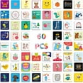 thumbnail image 2 of Notes de Boîte à Lunch pour Enfants, 60 Pcs Cartes d'Affirmation Positive Mignonnes Design de Cartes de Motivation Inspirantes pour Boîte à Lunch de Maternelle, Cadeaux de Rentrée pour Étudiants Bas de Noël, 2 of 6