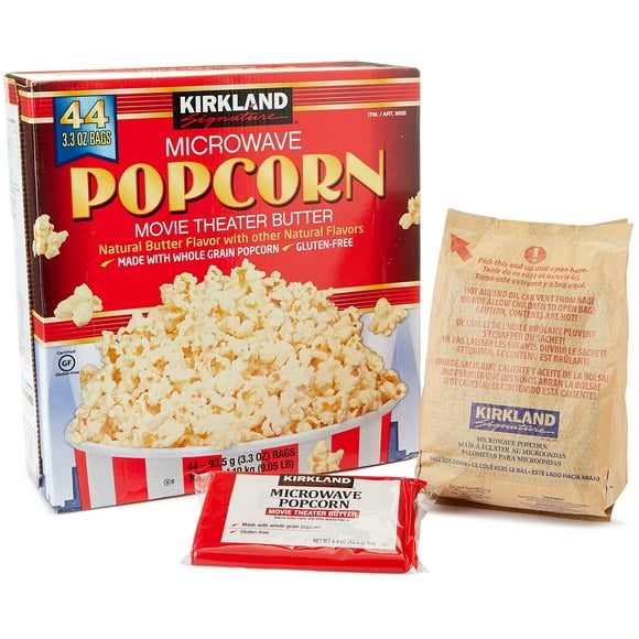KS Microwave Popcorn, 3.3-Ounce, 44 Count