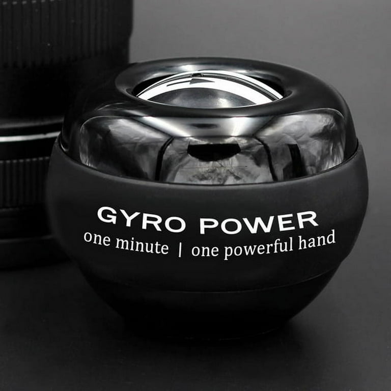LED Gyroscopic Metal Core Powerball Autostart Range Gyro Power Wrist Ball Arm Ha - Foto 3