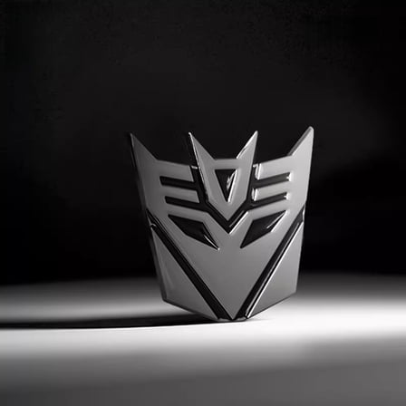 3D Metallic Sticker for Car Body - Personalized Auto Customization Decal with Metal Logo