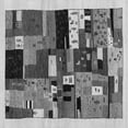 thumbnail image 1 of Ahgly Company Indoor Square Abstract Gray Contemporary Area Rugs, 5' Square, 1 of 1