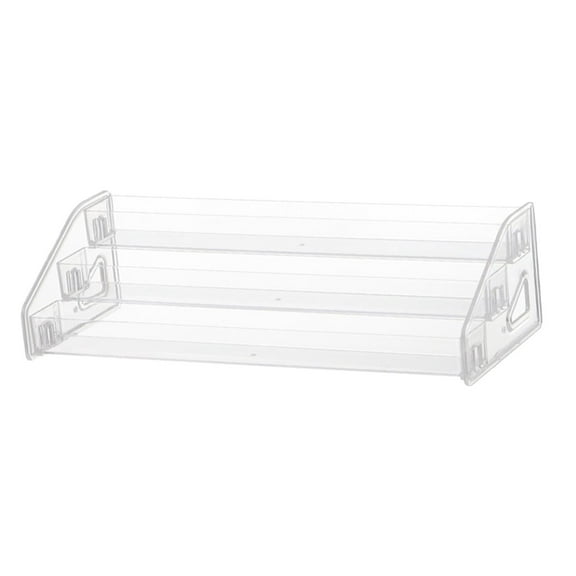 Multi Level Nail Organizer Easy Clean Stand Nail Display Rack Shelf for Makeup 3 Tiers