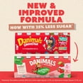 thumbnail image 3 of Danimals Smoothie Strawberry and Strawberry Kiwi Low Fat Dairy Drink Smoothie Bottles Multi-Pack, 3.1 fl oz, 6 Count​, 3 of 16