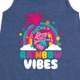 thumbnail image 3 of Trolls - Rainbow Vibes Poppy - Toddler & Youth Girls A-line Dress, 3 of 5