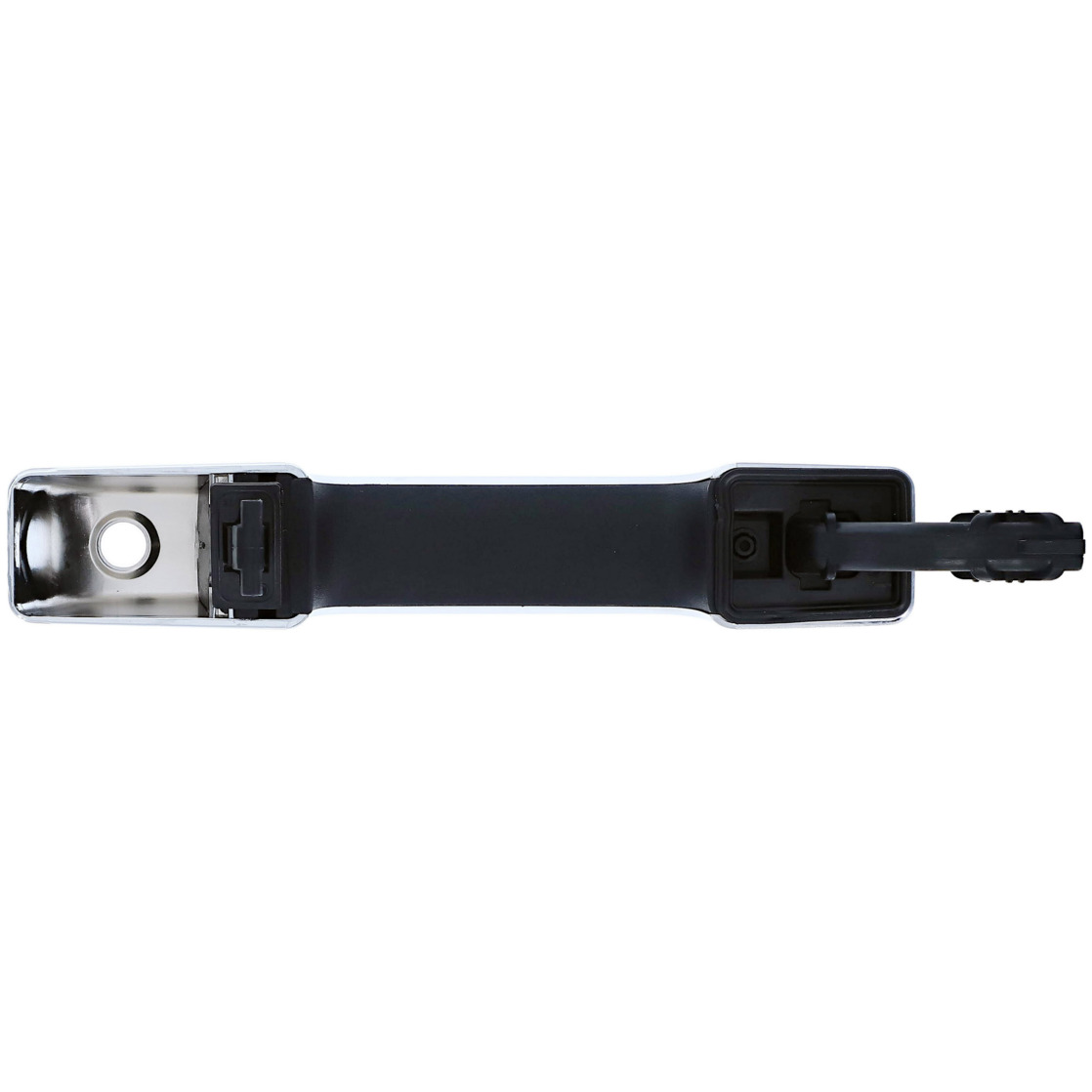 Dorman 15855 Front Driver Side Exterior Door Handle for Specific Ford Models, Chrome; Black