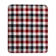 Mainstays Red Plaid Cozy Plush Throw Blanket 50" x 60"