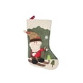 thumbnail image 1 of Cateissary Bolsa de regalo de Navidad Chimenea Escaparate Colgante Calcetín de Navidad Colgante Festival Decoración temática Fotografía Prop Kits de decoración para fiestas Anciano, 1 of 6