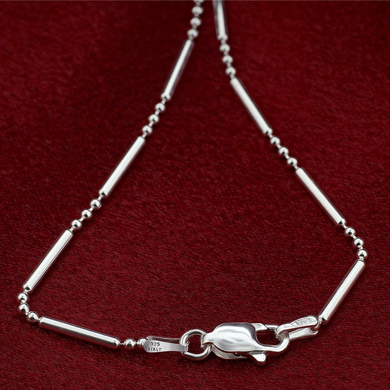 225 italy silver chain online
