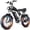 2000W 34MPH-48V 20AH, variant on Ridstar Electric Bike for Adults, 48V/15.6AH Battery, Peak 1500W 31MPH Electric Bicycle, 20"x4" Fat Tire Mountain Bike,UL2849