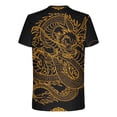 thumbnail image 5 of Qertyioot T-shirt à Manches Courtes Imprimé pour Hommes, Col Rond, Mode Décontractée, 5 of 5