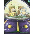 thumbnail image 5 of Rick and Morty Juniors Spaceship Graphic T-Shirt, 5 of 6
