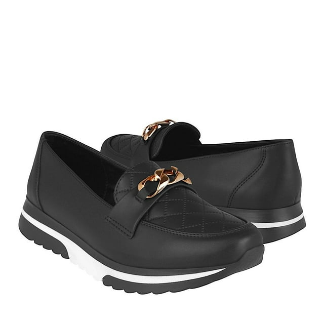 MOCASINES DAMA CLASBEN NIX SIMIPIEL NEGRO Clasben NIX