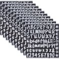 thumbnail image 1 of HLONK 24Sheets 400pcs Large Letter & Number Stickers 2.5 Inch Self Adhesive Letters Stickers Big Font Stickers, 1 of 9