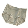 thumbnail image 2 of HOMBOM Womens Underwear Butt Lifting Cotton Gray Briefs Seamless Full Coverage Panties for Ladies Tummy Control M, 2 of 3