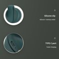 thumbnail image 3 of 1 ventilador de bolsillo, ventilador Personal portátil, Mini ventilador de cintura silencioso, ventilador con Clip de cintura recargable por Usb de 3 velocidades para exteriores, 3 of 5