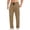 Khaki, variant on Eltusu Men's Athletic Pants Open Leg, Running Drawstring Straight Legs Elastic Waistband Workout Pants Dark Gray Size XL