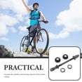 thumbnail image 6 of Oecoator Bicycle Rear Axle 180mm Steel Axle For Mountain Bikes Grey Easy Installation, 6 of 8